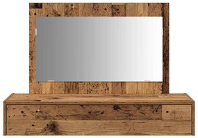 vidaXL Τραπέζι περιποίησης Καφέ 100 x 40 x 70 εκ. Επεξεργασμένο ξύλο