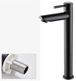 ΒΡΥΣΗ ΜΑΥΡΟ ΜΑΤ 30cm ΚΡΥΑΣ ΡΟΗΣ ZS-5929-ZS-5929