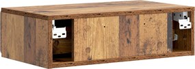 vidaXL Τραπεζάκι Τοίχου 59 x 34,5 x 17 εκ. Επεξεργασμένο Ξύλο