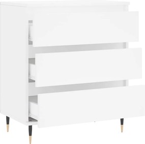 vidaXL Συρταριέρα Λευκή 60 x 35 x 70 εκ. από Επεξεργασμένο Ξύλο