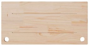 vidaXL Επιφάνεια Γραφείου 80 x 40 x 2,5 εκ. από Μασίφ Ξύλο Πεύκου