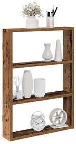 Ράφι τοίχου Παλιό ξύλο 43x9x60 cm Κατασκευασμένο ξύλο