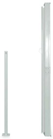 vidaXL Διαχωριστικό Βεράντας Συρόμενο Μαύρο 160 x 500 εκ.