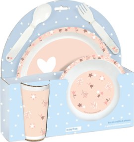 Παιδικό Σετ Σκεύη Safta Flores PVC