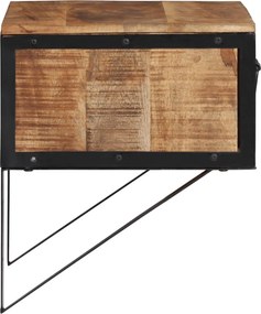 vidaXL Κομοδίνο 40x35x40 εκ. από Μασίφ Ξύλο Μάνγκο