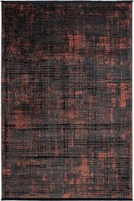 Χαλί Naf Naf Negro 12901 O01 Black-Terra Βιοκαρπέτ 80X150cm