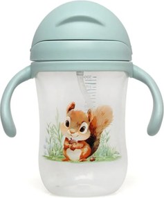 Παγούρι 300ml Με Καλαμάκι Kiokids Σκιουράκι 6335