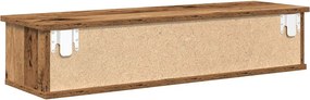 vidaXL Ντουλάπι Τοίχου Όψη Παλαιού Ξύλου 88x26x18,5 εκ