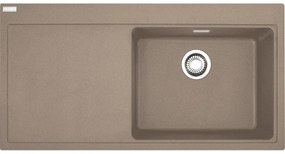 Franke Mythos MTG 611 Oyster Γρανιτένιος Νεροχύτης Δεξιά 60 cm