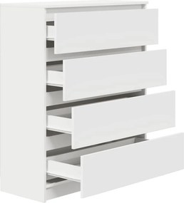 vidaXL Sideboard Λευκό 80x35x99 cm Κατασκευασμένο ξύλο