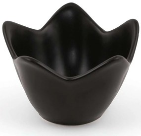 Μπωλ Σερβιρίσματος (Σετ 6Τμχ) 275KRM1506 11,8x11,8x7,5cm Black Hermia Κεραμικό