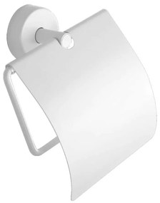 Χαρτοθήκη Κλειστή Moderno 240366 White Mat Karag Ανοξείδωτο Ατσάλι