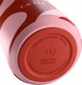Ποτήρι Θερμός 500ml Estia Save The Aegean Pulse Coral Waves 01-42615