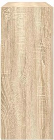 vidaXL Πλαϊνό γραφείο Δρύς Sonoma 116 x 30 x 75 εκ. Επεξεργασμένο ξύλο