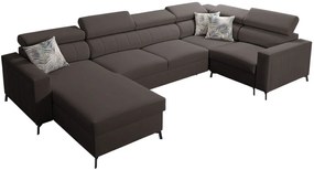 Γωνιακός καναπές Baltico V Mini-Αριστερή-Kafe