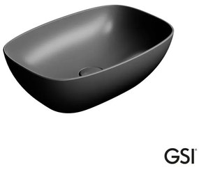 GSI Nubes Επιτραπέζιος Νιπτήρας Πορσελάνης 50x35εκ Ardesia