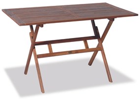 Ξύλινο ,Παραλ/μο Πτυσσόμενο Τραπέζι Acacia 120 x 70 x 72(h)cm