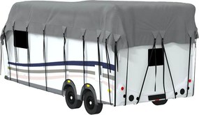 vidaXL Κάλυψη οροφής τροχόσπιτου Γκρι 800x300 cm Μη υφασμένο ύφασμα
