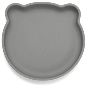 Πιάτο Σιλικόνης (16x17x3) Petit Monkey PTM-SP2 Pewter Green