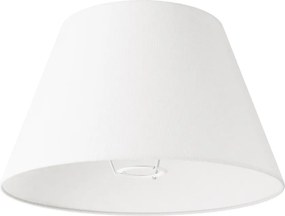 Επιδαπέδιος Ορθοστάτης MAG-Y με Αμπαζούρ Impero M ⌀32 και Στρογγυλή Βάση Λευκό