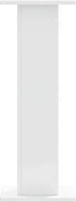 vidaXL Βάσεις Ηχείων 2 Τεμ. Λευκή 30x30x80 εκ. Επεξ. Ξύλο