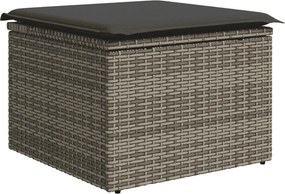 vidaXL Patio Sofa Set 11-θέσια Grey