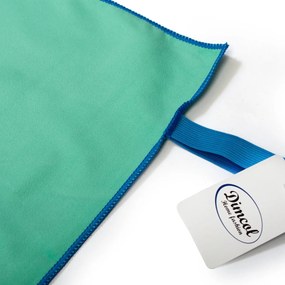 Πετσέτα Microfiber (80x160) Dimcol Quick Dry Turquoise-Blue