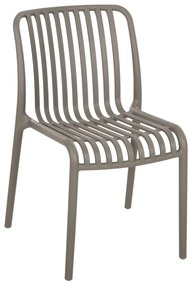 Καρέκλα CONVEE C6104.07 Πολυπροπυλενίου Dark Olive 48x56x79Y εκ. 48x56x79 εκ.