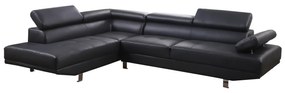 ΚΑΝΑΠΕΣ ΓΩΝΙΑ ΑΡΙΣΤΕΡΗ FB93084.02L ΑΠΟ ΜΑΥΡΟ PU 270x200x87Υεκ 0516408