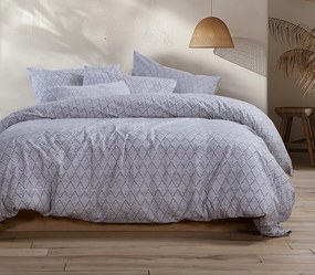 Σετ Παπλωματοθηκη Μονη Torredo Grey 160X230 Nef-Nef Homeware