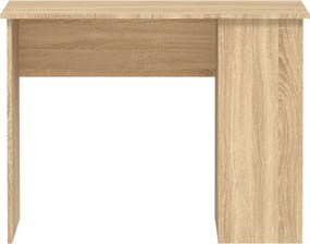 vidaXL Γραφείο Sonoma Δρυς 100 x 55 x 75 εκ. από Επεξεργασμένο Ξύλο