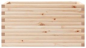 vidaXL Ζαρντινιέρα Κήπου 90x40x45,5 εκ από Μασίφ Ξύλο Πεύκου