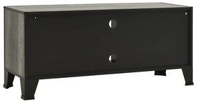vidaXL Έπιπλο Τηλεόρασης Γκρι 105 x 36 x 47 εκ. Μέταλλο / MDF