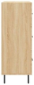 vidaXL Ντουλάπι Sonoma Δρυς 69,5 x 34 x 90 εκ. από Επεξεργασμένο Ξύλο