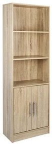 ΒΙΒΛΙΟΘΗΚΗ ΜΕΛΑΜΙΝΗΣ ENSLEY HM2027.02 SONAMA 60X30X180 εκ.