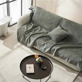 Ριχτάρι Καναπέ Τριθέσιου Βελουτέ (180x310) Gofis Home Nimbus Shadow Green 447/44