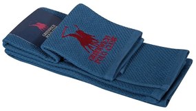 Πετσέτες Κουζίνας 2801 (Σετ 2τμχ) Blue Greenwich Polo Club 40x60cm 100% Βαμβάκι