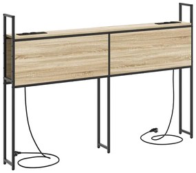 vidaXL Κεφαλάρι Αποθήκης Sonoma Δρυς 150 cm Επεξεργασμένο ξύλο