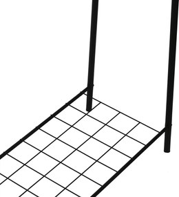 Κρεμάστρα Δαπέδου Μαύρο IGOR 144,5x36x89