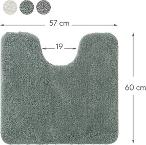 Cosima Πατάκι Λεκάνης 57x60cm Green Sealskin