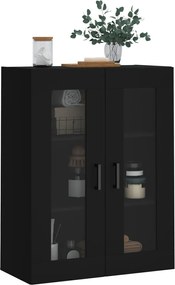 vidaXL Ντουλάπι Τοίχου Μαύρο 69,5 x 34 x 90 εκ.