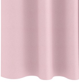 vidaXL Κουρτίνες 2 pcs Μωρουδίστικο Ροζ 245 x 140 εκ. Πολυεστέρας