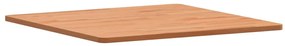 vidaXL Επιφάνεια Τραπεζιού Τετράγωνη 60x60x1,5 εκ. Μασίφ Ξύλο Οξιάς