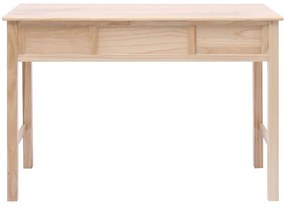 vidaXL Γραφείο Φυσικό Χρώμα 110 x 45 x 76 εκ. Ξύλινο