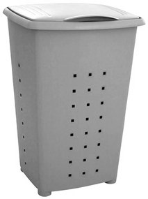 Καλάθι Απλύτων 06717.003 Grey 42X35,5X64 cm Plastic