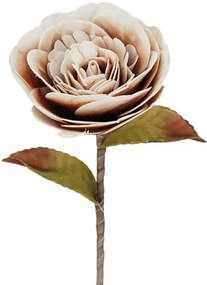 Τεχνητό Λουλούδι Τριαντάφυλλο 00-6081-3 50cm Brown Marhome Foam