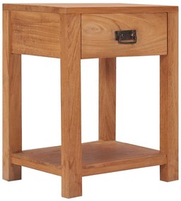 ΚΟΜΟΔΙΝΟ 35 X 35 X 50 ΕΚ. ΑΠΟ ΜΑΣΙΦ ΞΥΛΟ TEAK 287231