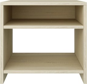 vidaXL Κομοδίνο Χρώμα Sonoma Δρυς 40 x 30 x 40 εκ. από Επεξ. Ξύλο