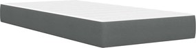 vidaXL Σκελετός Κρεβατιού Σκούρο Γκρι 80 x 200 cm Πολυεστέρας