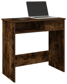 Γραφείο Καπνιστή Δρυς 80 x 40 x 75 εκ. από Επεξεργασμένο Ξύλο